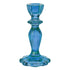 Blue Glass <br> Candle Holder